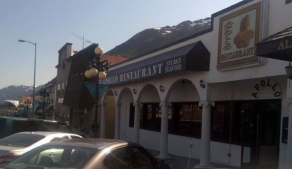 Greek and Italian Cuisine at Apollo Restaurant Seward, Alaska
